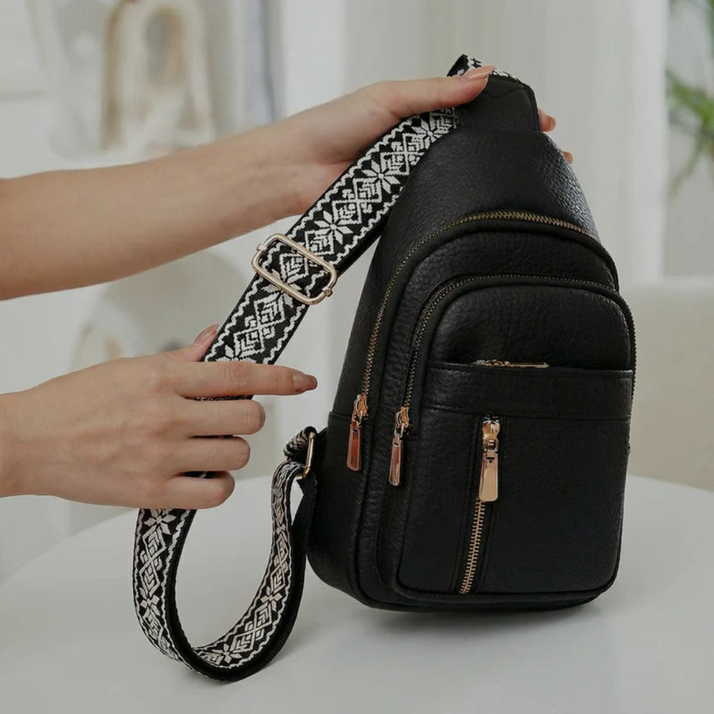 Diebstahlsichere Crossbody-Tasche, Sling- und Schultertasche für Reisen | Meowbutter
