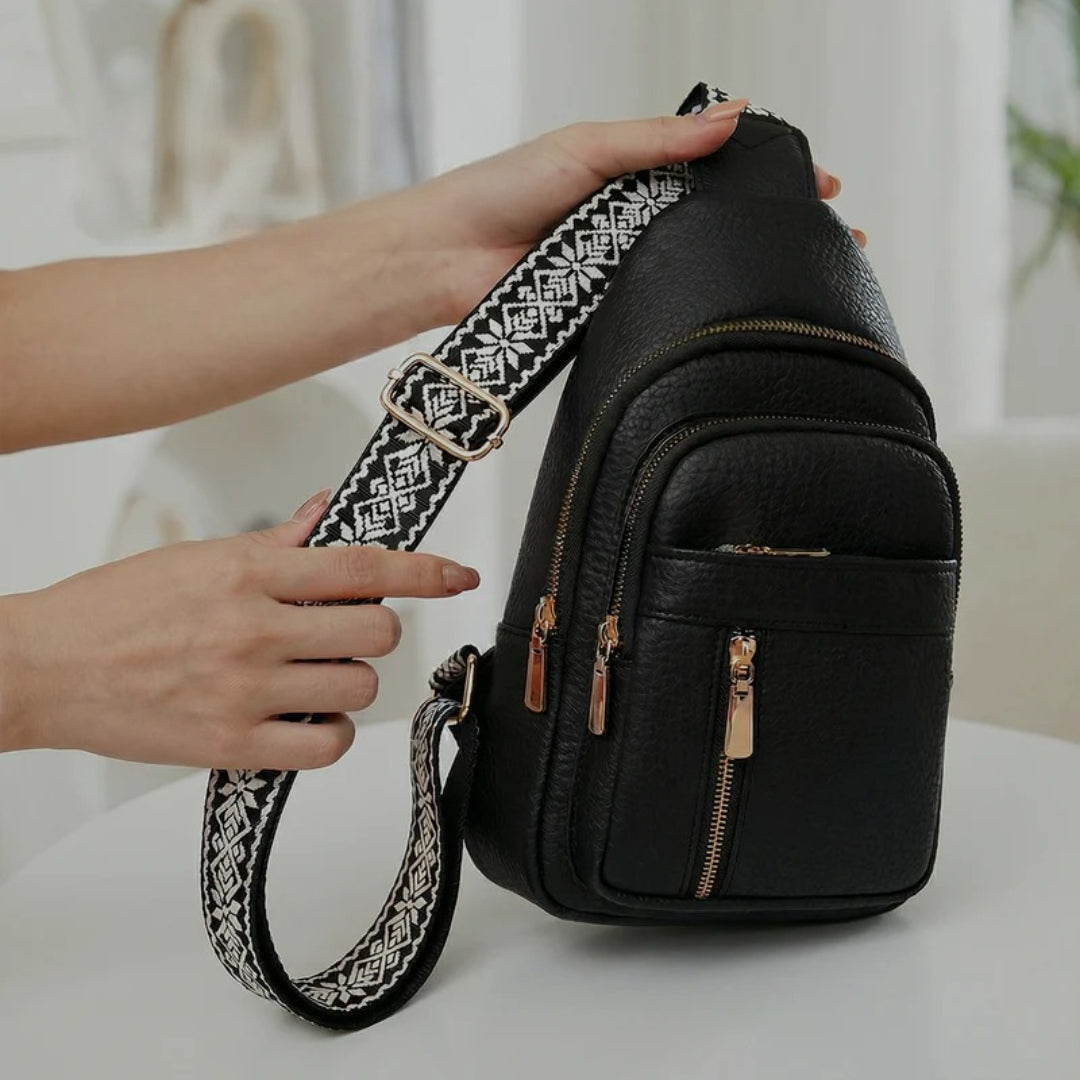 Diebstahlsichere Crossbody-Tasche, Sling- und Schultertasche für Reisen | Meowbutter