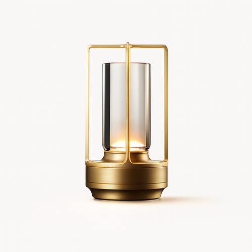 CrystalTouch LED Desk Lamp Delivers Warm Ambient Illumination