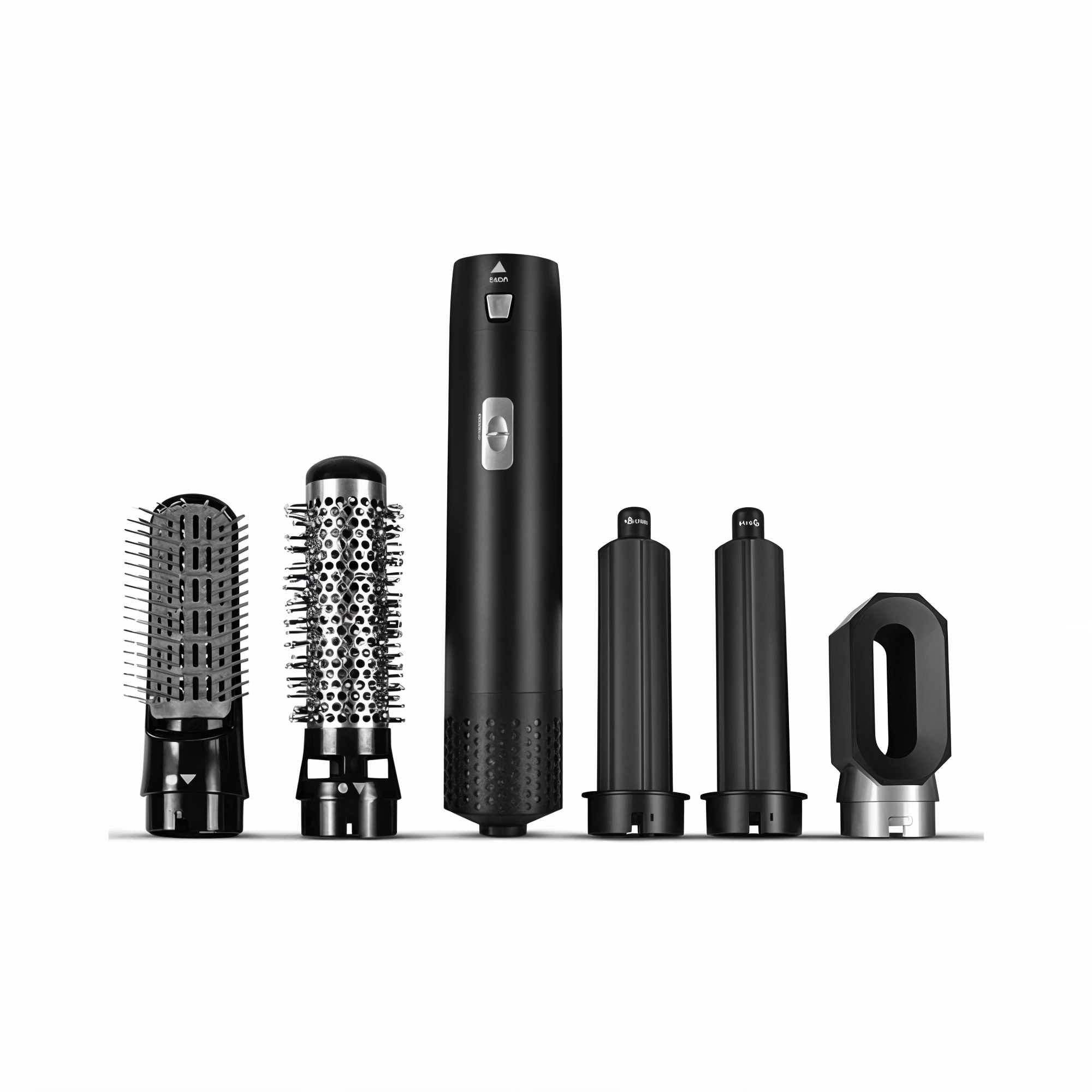 5-in-1ヘアドライヤースタイラー - イオニックテクノロジー - 複数のスタイリングアタッチメント付き | meowbutter