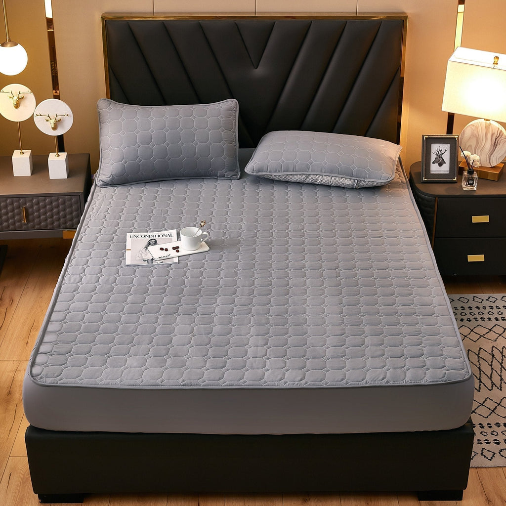 כיסוי מזרן CushioGuard — אריג נושם