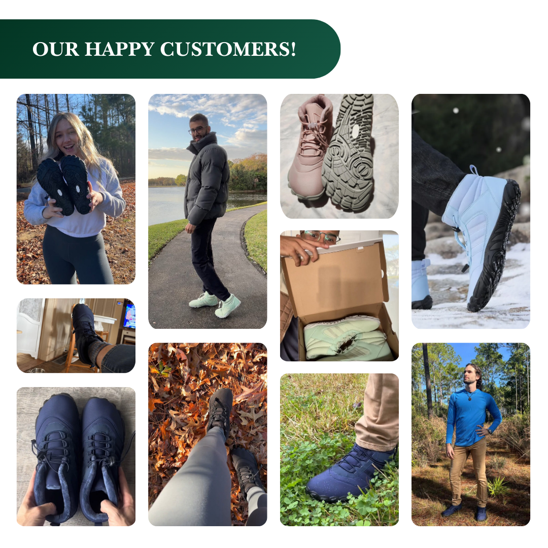 All-Weather Grounding Barefoot Shoes for Natural Posture, Daily Comfort, and Year-Round Wellness