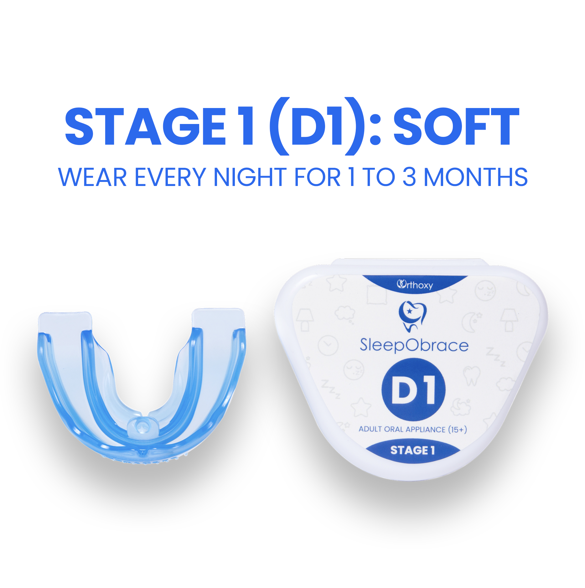 Wearable Nighttime Mouthpiece for Comfortable Breathing & Sleep