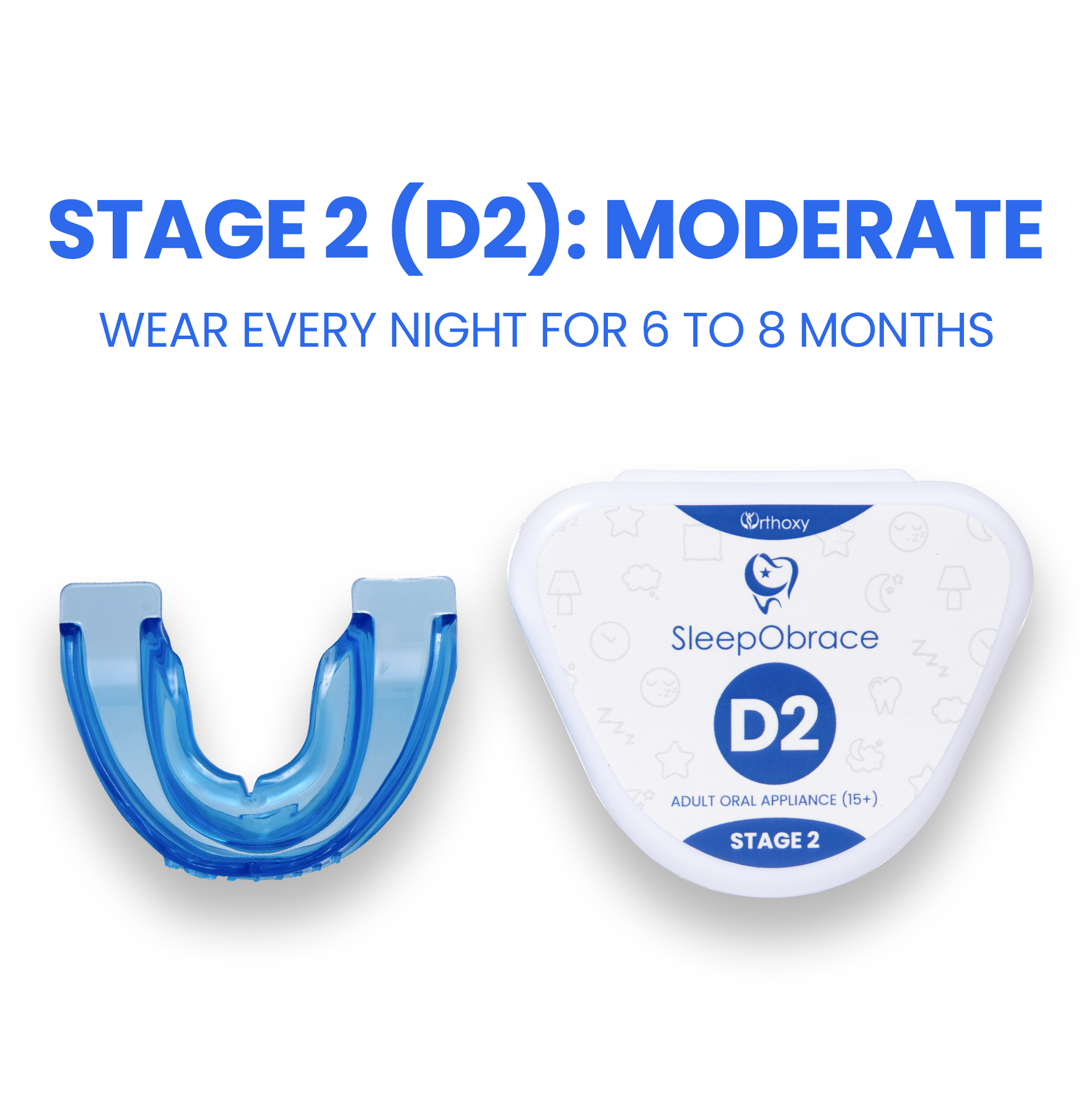 Wearable Nighttime Mouthpiece for Comfortable Breathing & Sleep