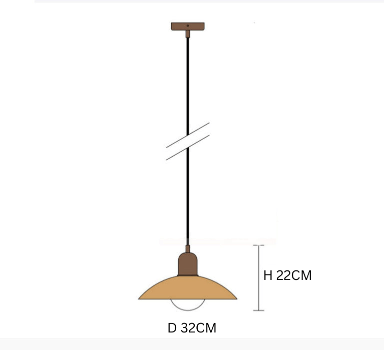 Macaron Bauhaus Pendant Light | Modern Colourful Ceiling Lamp | Meowbutter