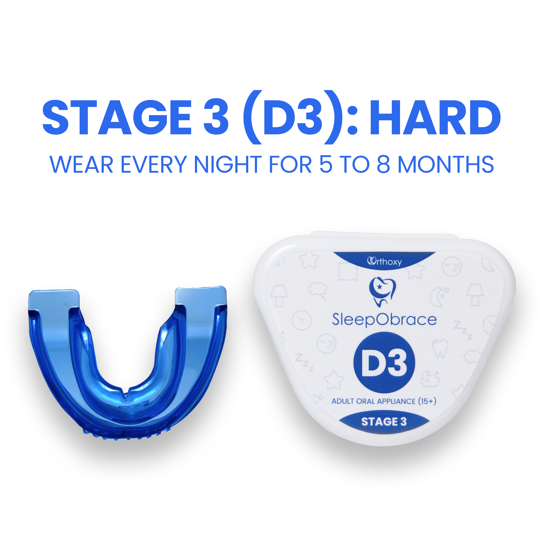 Wearable Nighttime Mouthpiece for Comfortable Breathing & Sleep