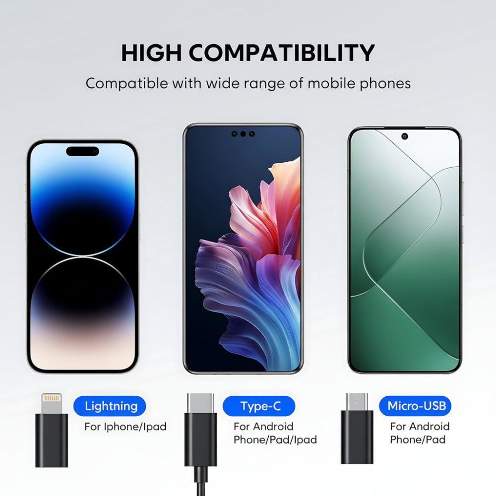 Digitalmikroskop, tragbar, USB, HD-Lupe für Mobiltelefone | Meowbutter