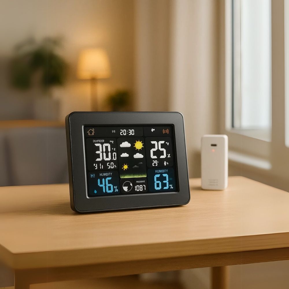 Wireless Weather Station - Indoor & Outdoor Sensor - Temperature & Humidity | meowbutter