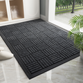 Door Mat Entryway Dirt Trapping Floor Rug | Meowbutter