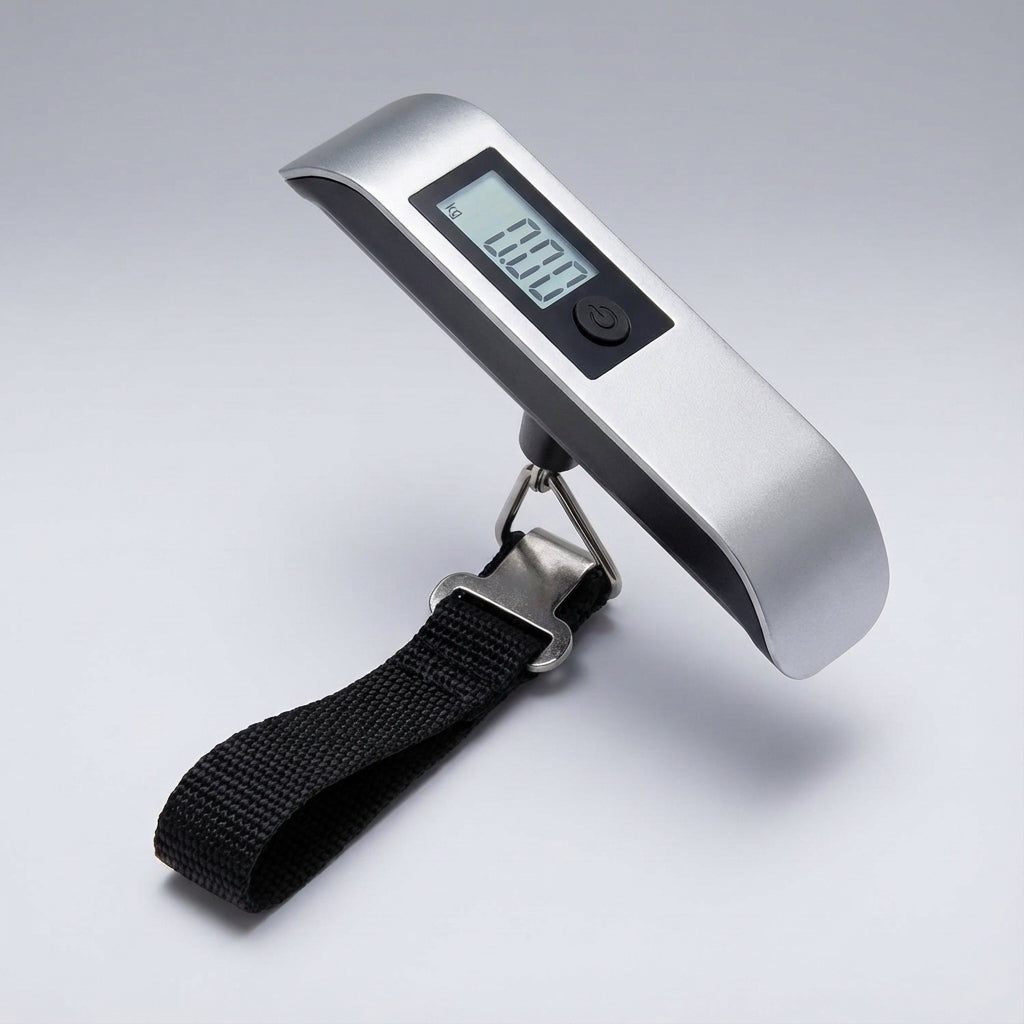 Báscula digital portátil para equipaje TravelWeigh — Peso manual