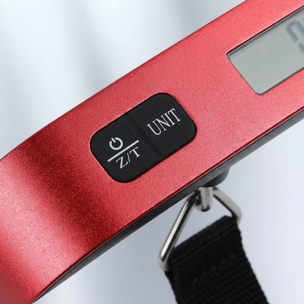 Báscula digital portátil para equipaje TravelWeigh — Peso manual