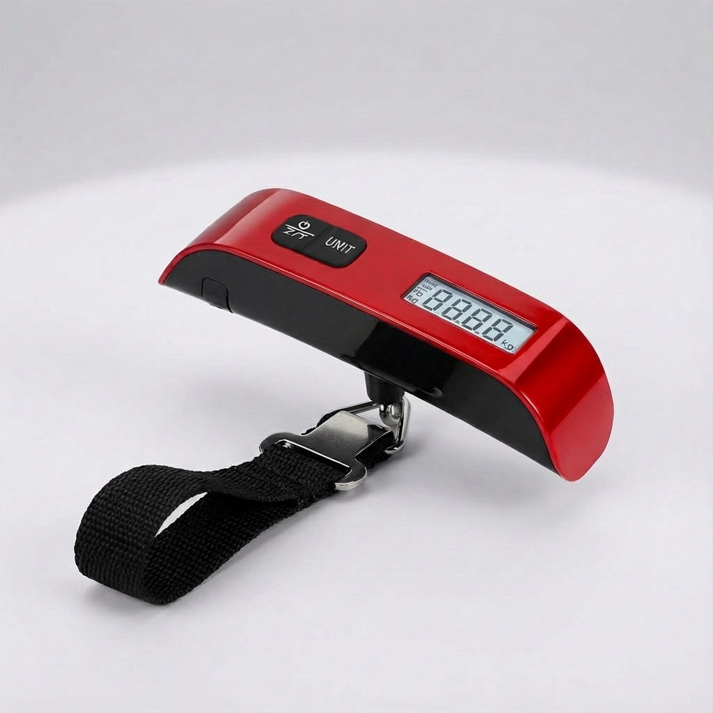 Báscula digital portátil para equipaje TravelWeigh — Peso manual