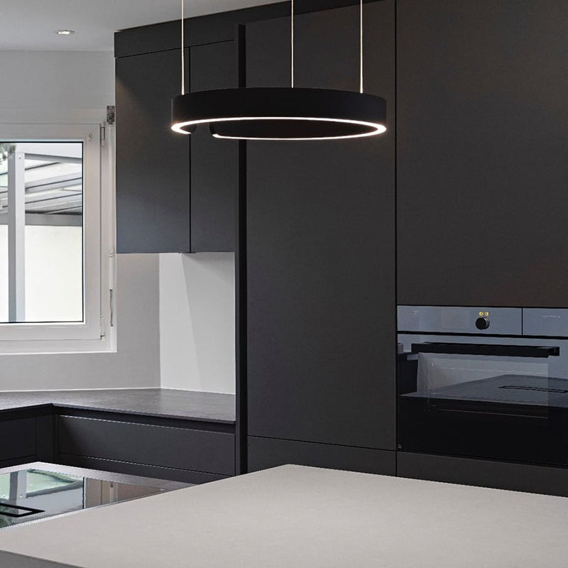Lumera led-hanglamp met twee ringen — verstelbare ophanglengte