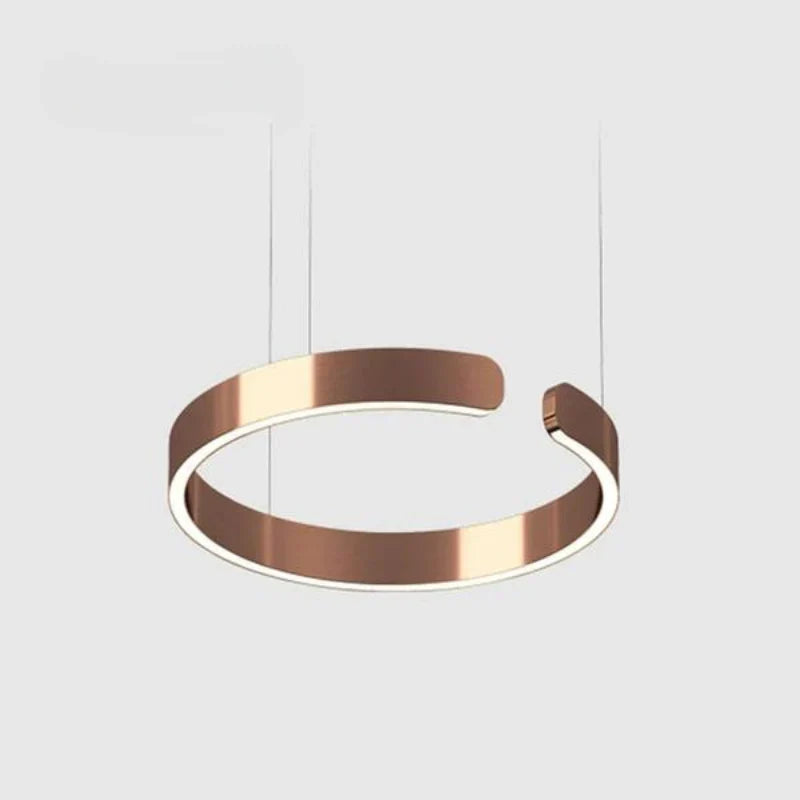 Lumera led-hanglamp met twee ringen — verstelbare ophanglengte