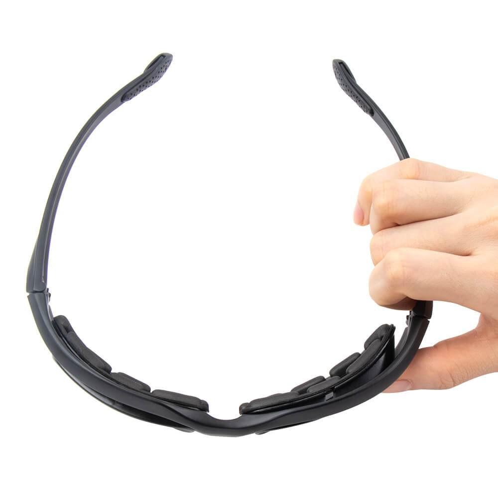 Ochelari polarizați pentru motociclism — kit rezistent cu 4 lentile