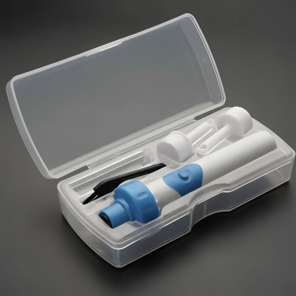 Ear Cleaner Electric Suction Silicone Tip Gentle Wax Removal Tool | Meowbutter