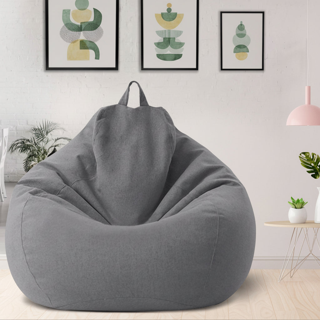 Andningsbar ergonomisk golvfåtölj med linnelook