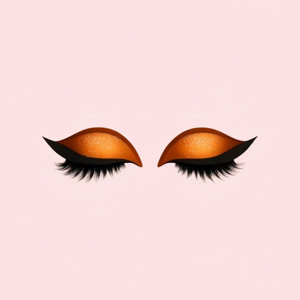 Pestañas postizas 3 en 1 reutilizables, pegatinas de sombra de ojos y delineador | Meowbutter