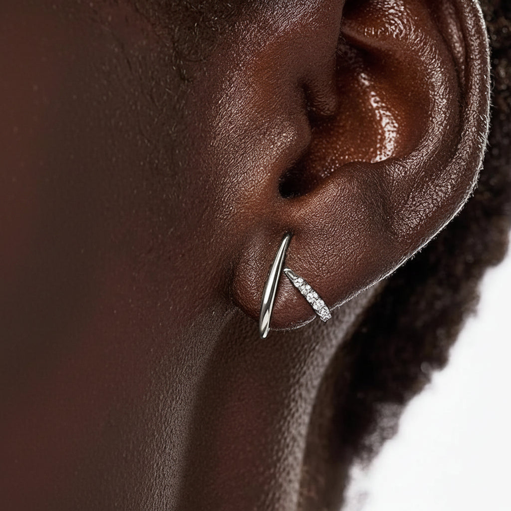 Earrings Mothers Day Gift Gold Geometric Stud Jewelry | Meowbutter