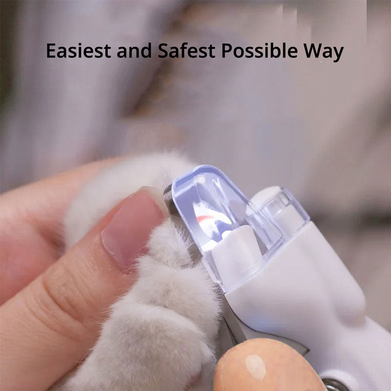 Tagliaunghie per Animali - Guida Rapida al Sensore di Sicurezza - Strumento di Toelettatura di Precisione | meowbutter
