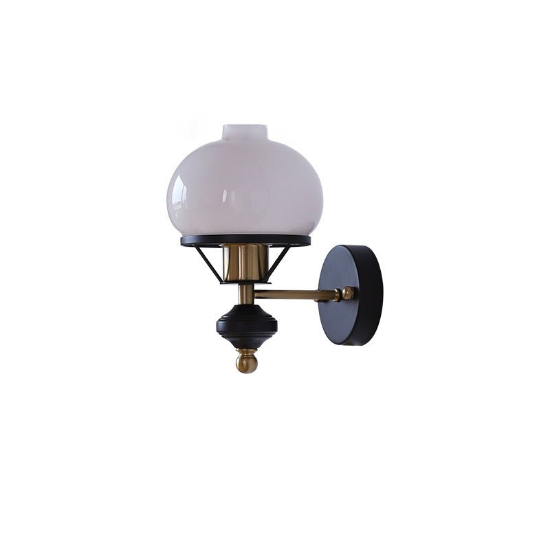 Lumera Traditional French Wall Lamp With Geometric Accent
