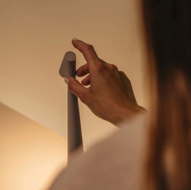 Scandinavian Minimalistic - Wireless LED Table Lamp With Touch Dimming