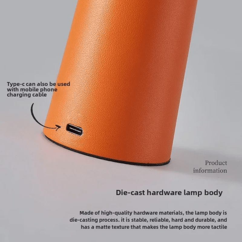 Scandinavian Minimalistic - Wireless LED Table Lamp With Touch Dimming