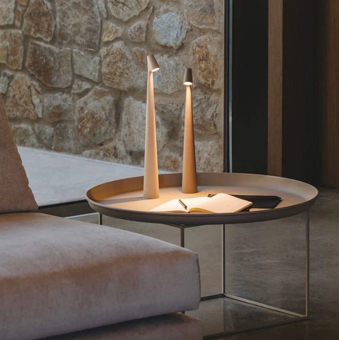 Scandinavian Minimalistic - Wireless LED Table Lamp With Touch Dimming