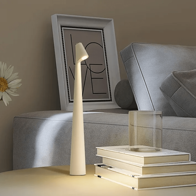 Scandinavian Minimalistic - Wireless LED Table Lamp With Touch Dimming