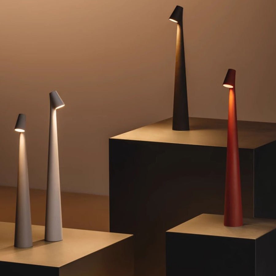 Scandinavian Minimalistic - Wireless LED Table Lamp With Touch Dimming