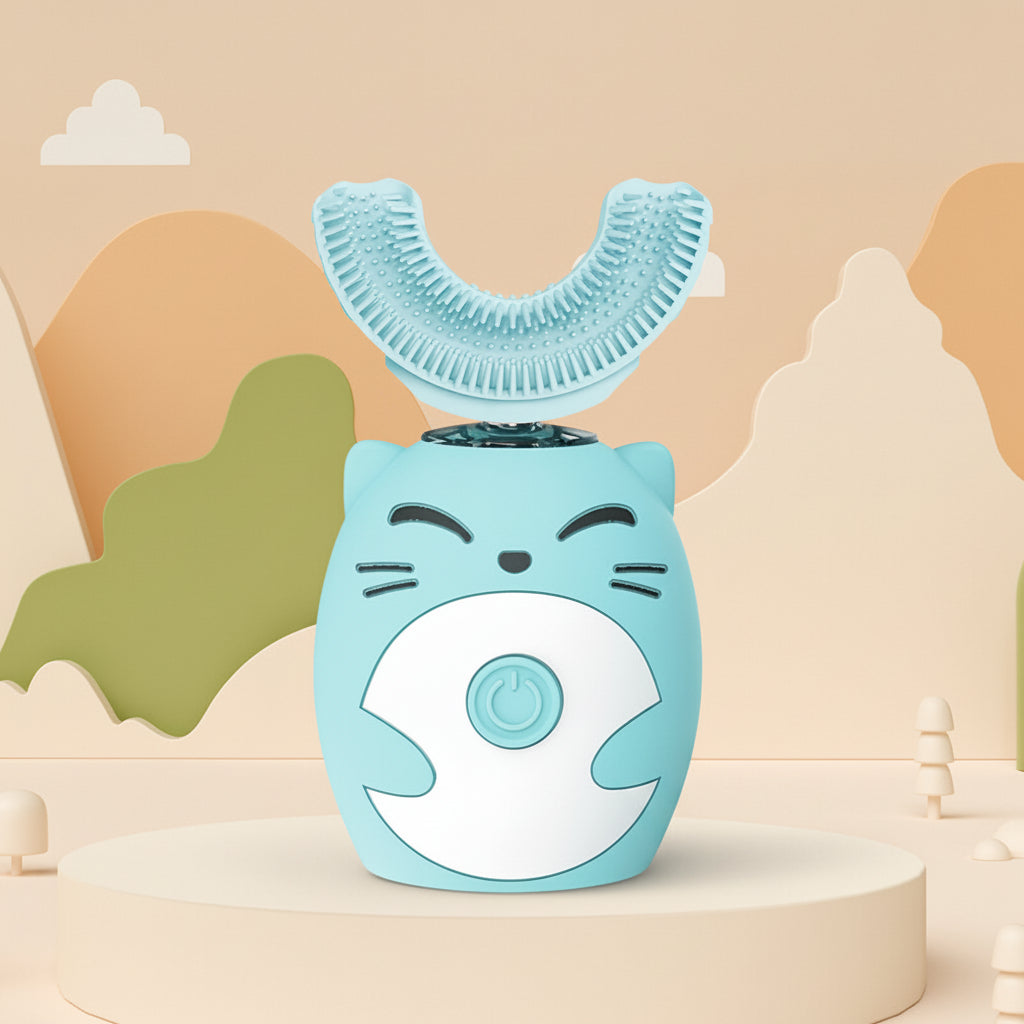 U-Shaped Silicone Sonic Electric ToothBrush for & Toddlers