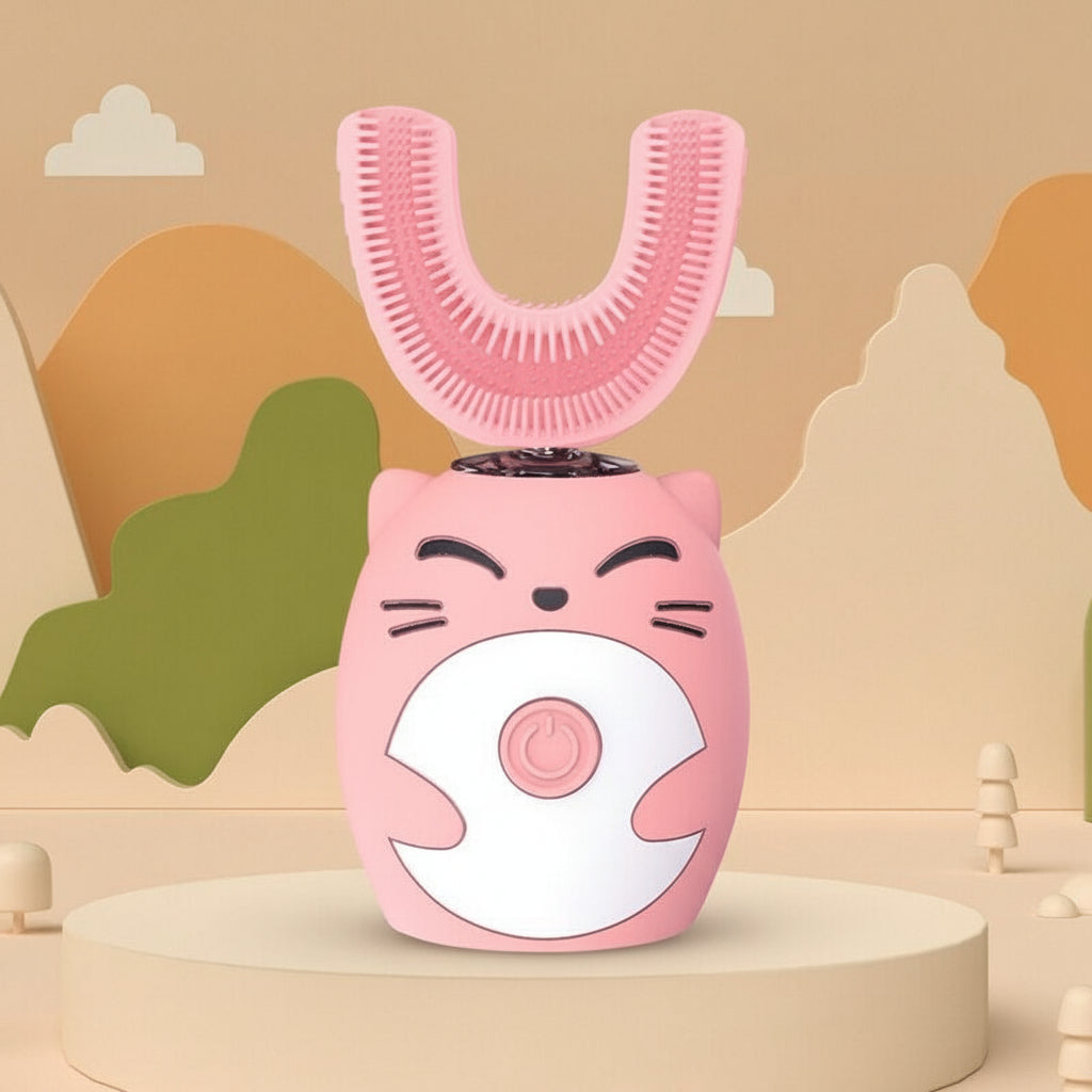 U-Shaped Silicone Sonic Electric ToothBrush for & Toddlers