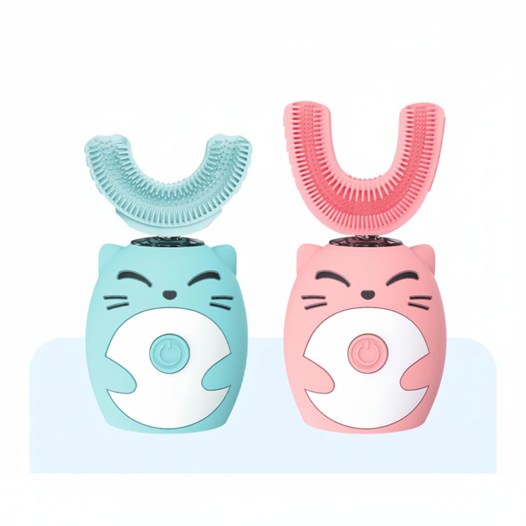 U-Shaped Silicone Sonic Electric ToothBrush for & Toddlers