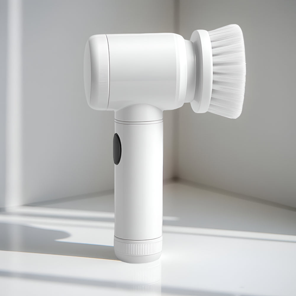 Electric Scrubber Rotary Cleaning Brush Household Tool | Meowbutter
