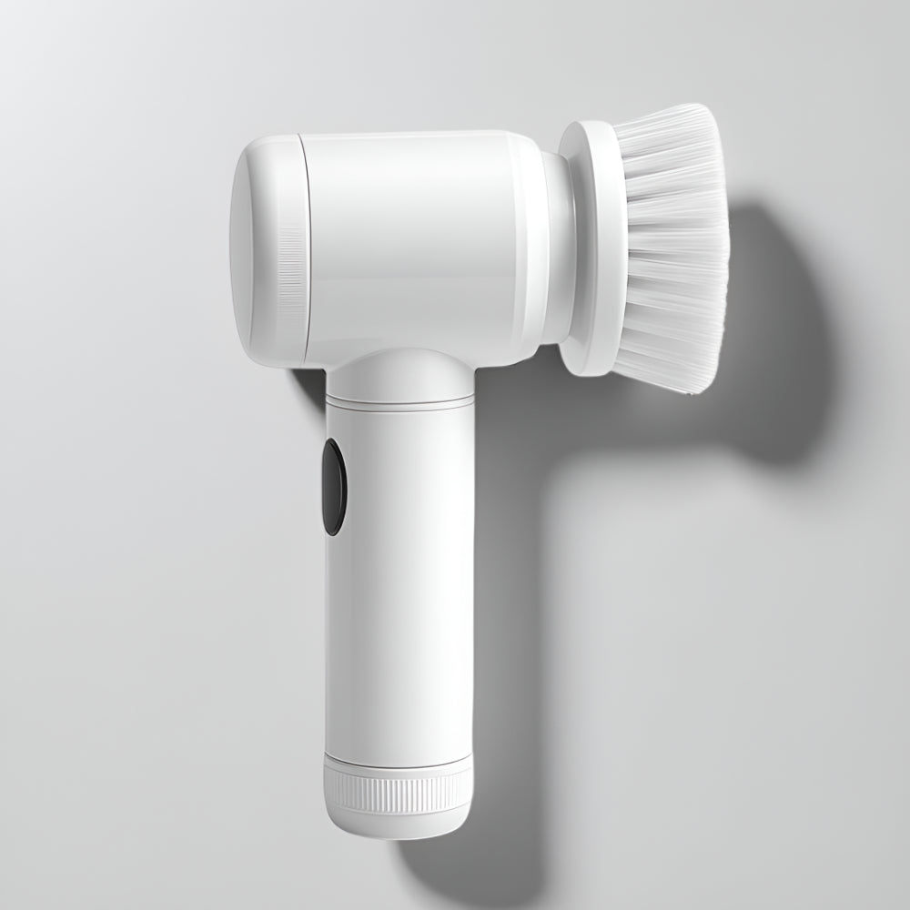 Electric Scrubber Rotary Cleaning Brush Household Tool | Meowbutter
