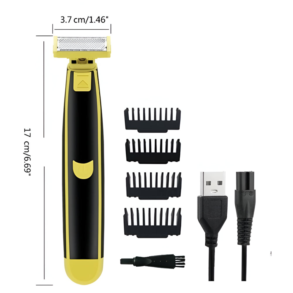 Elektryczna golarka i trymer do ciała, ładowane przez USB | Meowbutter
