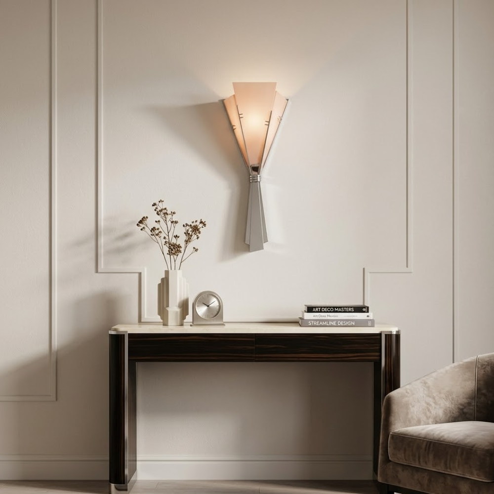Elegante lampada LED classica in alabastro con base in metallo