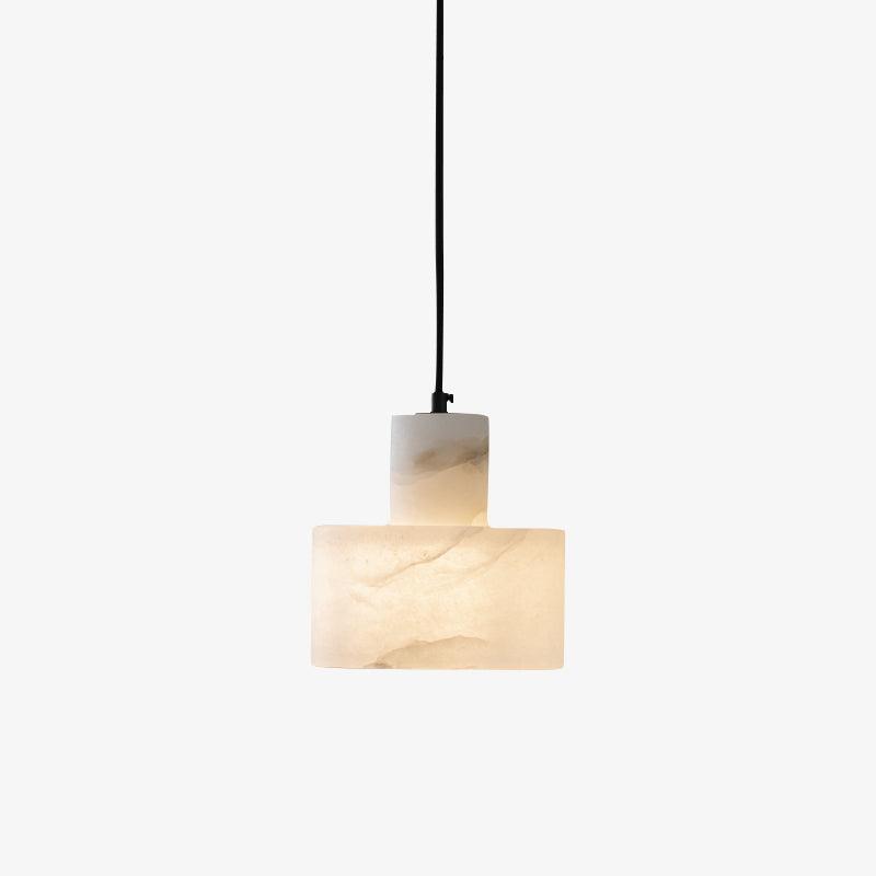 Chic Alabaster pendel med justerbar højde