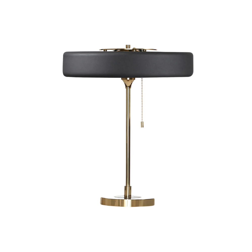 Torren Elegant Black Tower Table Lamp Modern For Home