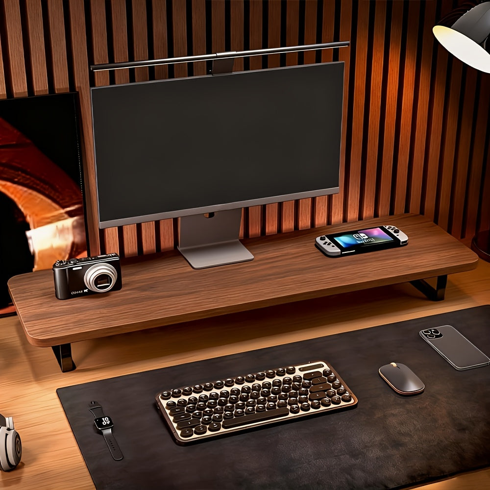 Vyvýšený stojan na monitor — ergonomické řešení šetřící místo