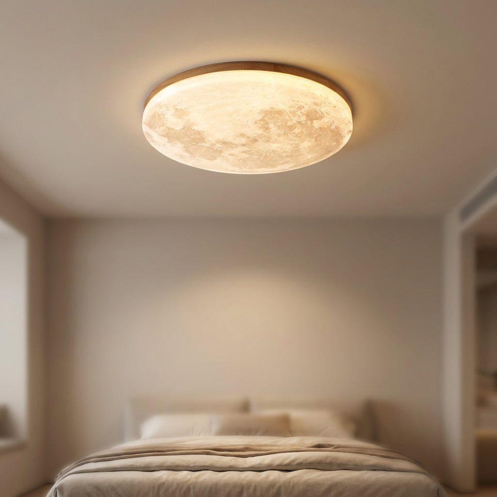 Eluna Soft Diffusion Round Ceiling Light Mount Fixture