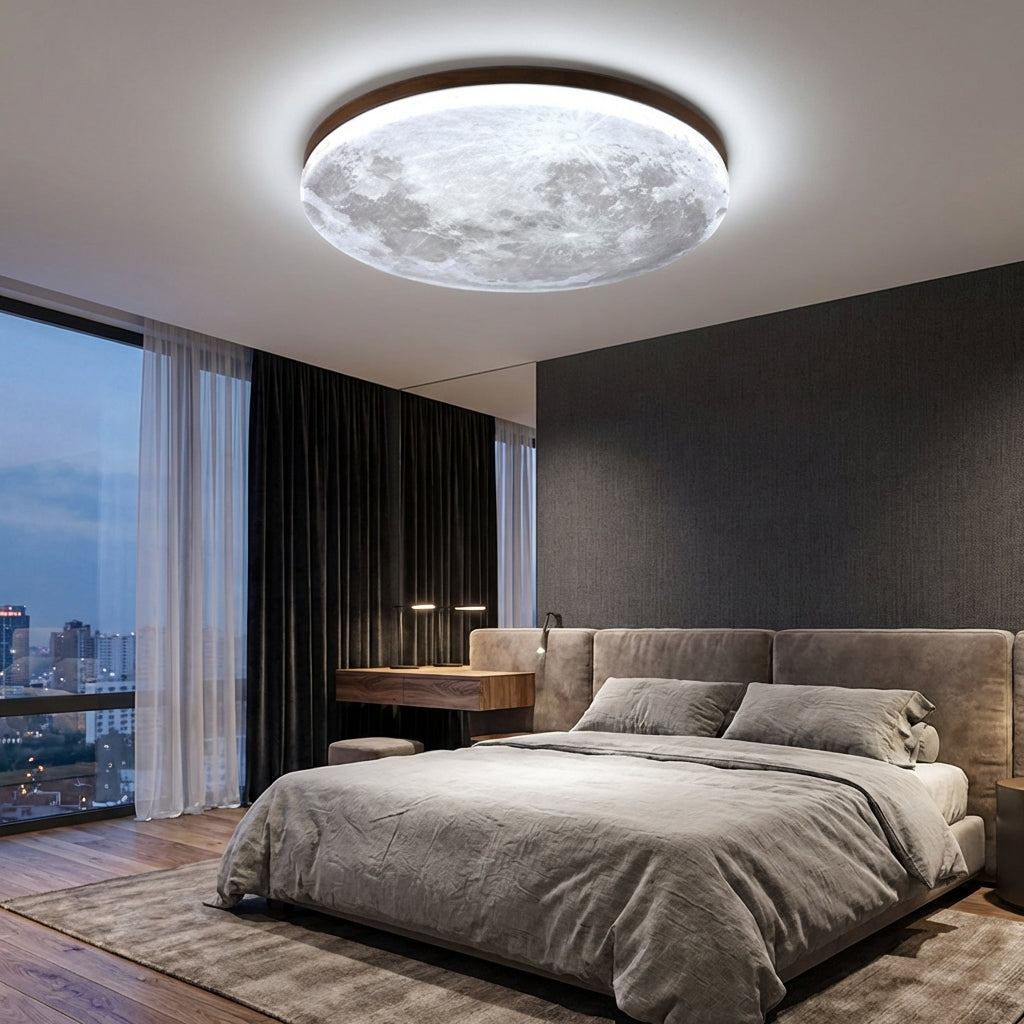 Eluna Soft Diffusion Round Ceiling Light Mount Fixture