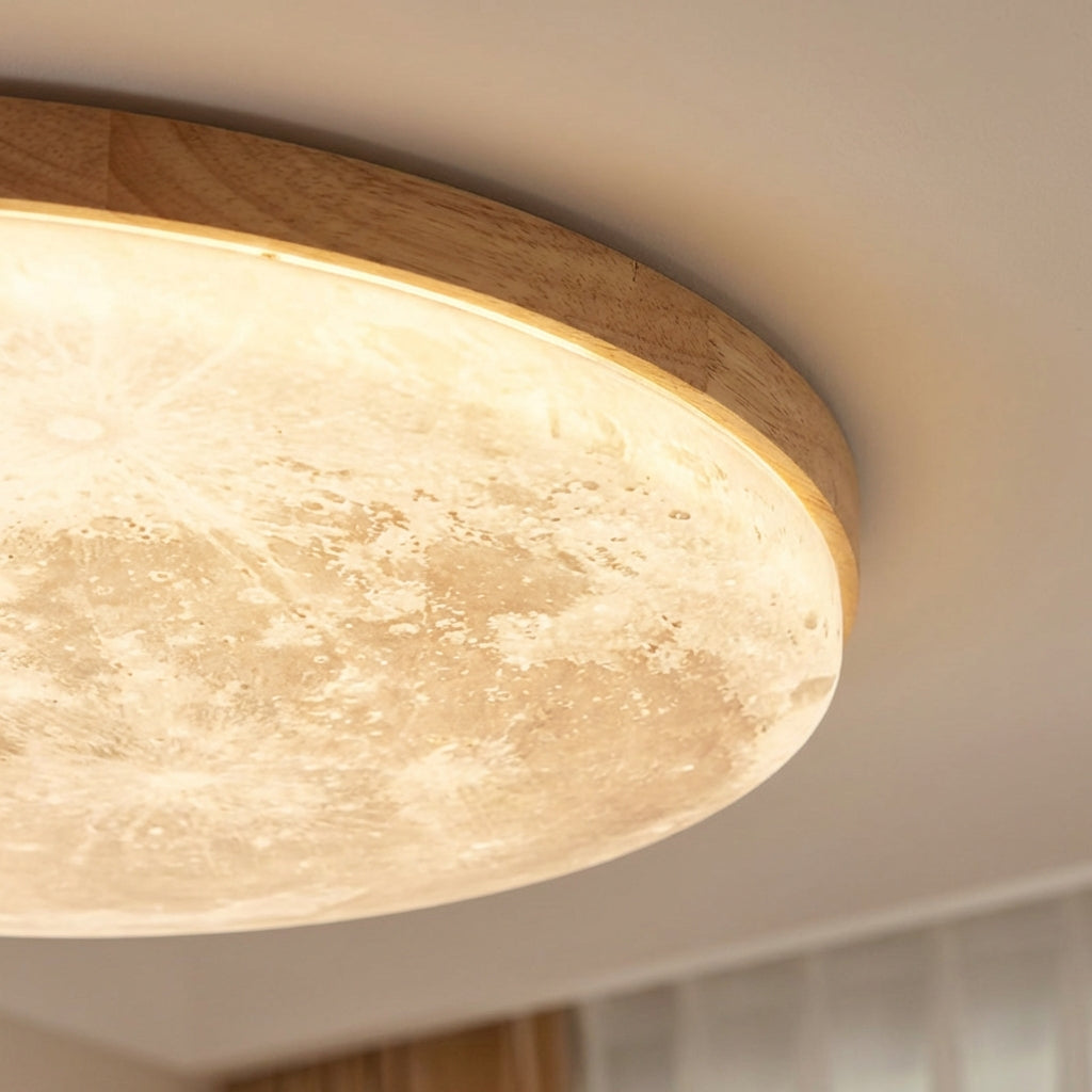 Eluna Soft Diffusion Round Ceiling Light Mount Fixture