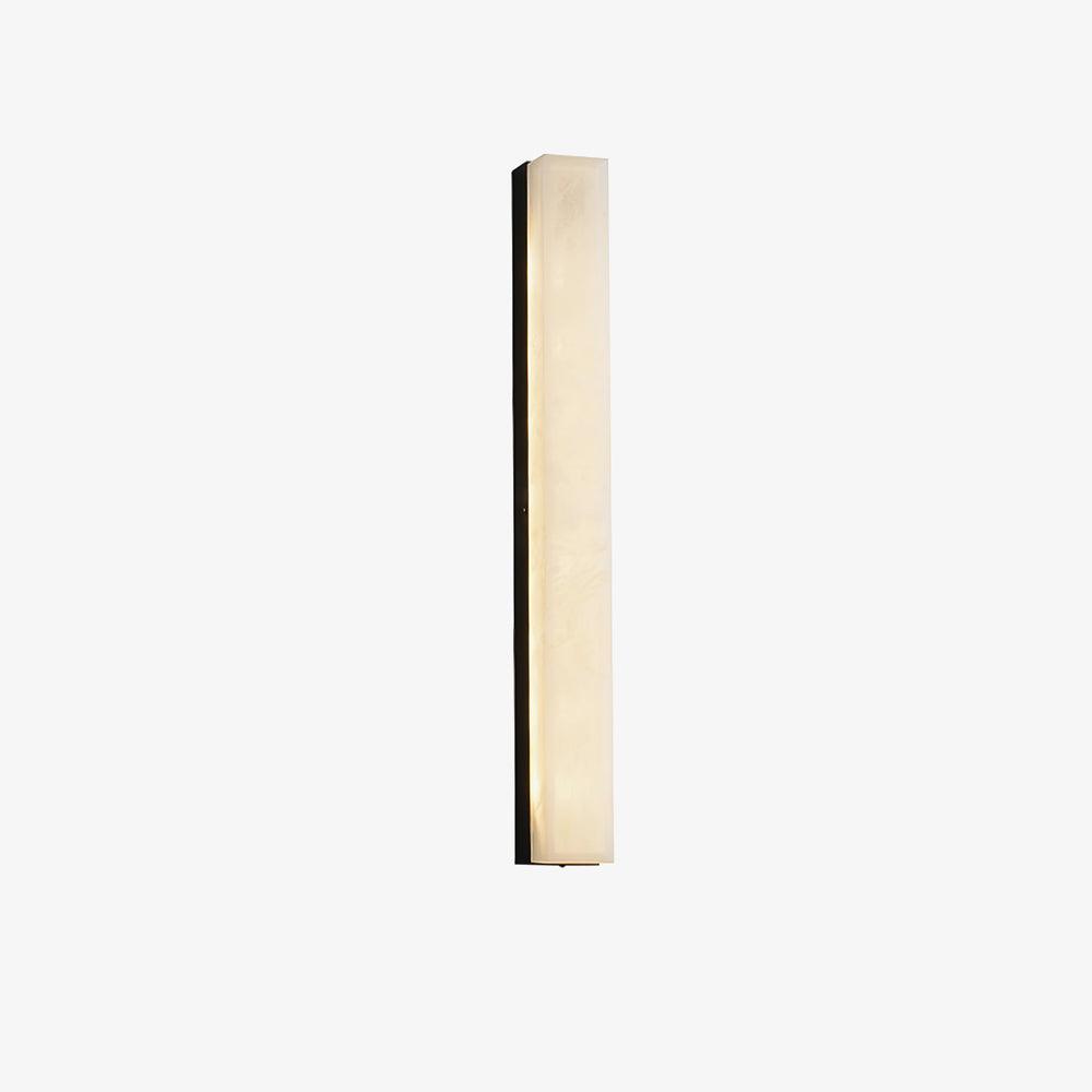 Liora | Brass and Alabaster Linear Wall Lamp