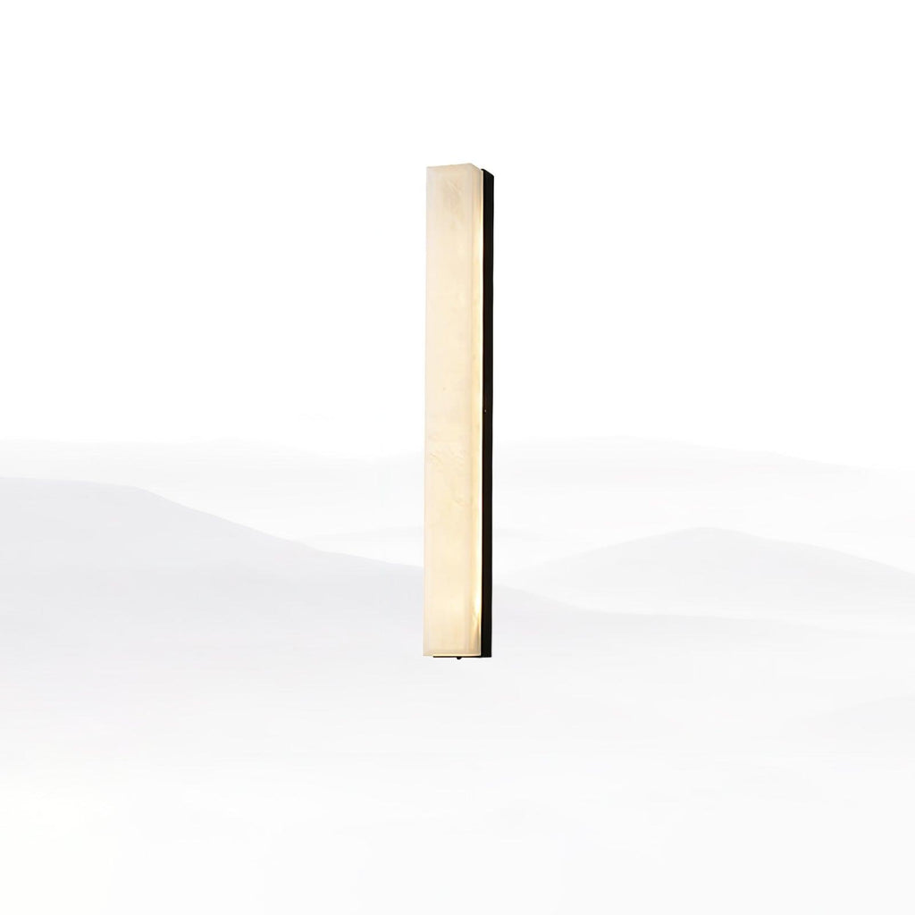 Liora | Brass and Alabaster Linear Wall Lamp
