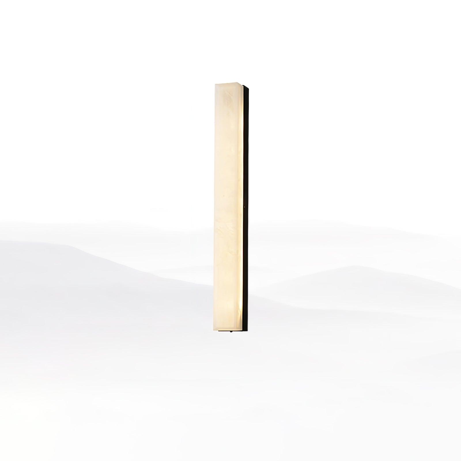 Liora | Brass and Alabaster Linear Wall Lamp