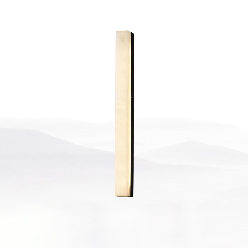 Liora | Brass and Alabaster Linear Wall Lamp