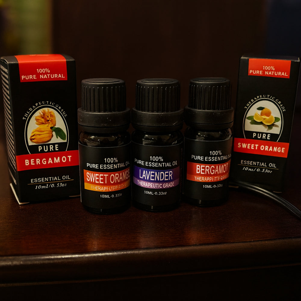 Eteriska oljor från aromatiska växter, 10 ml flaska