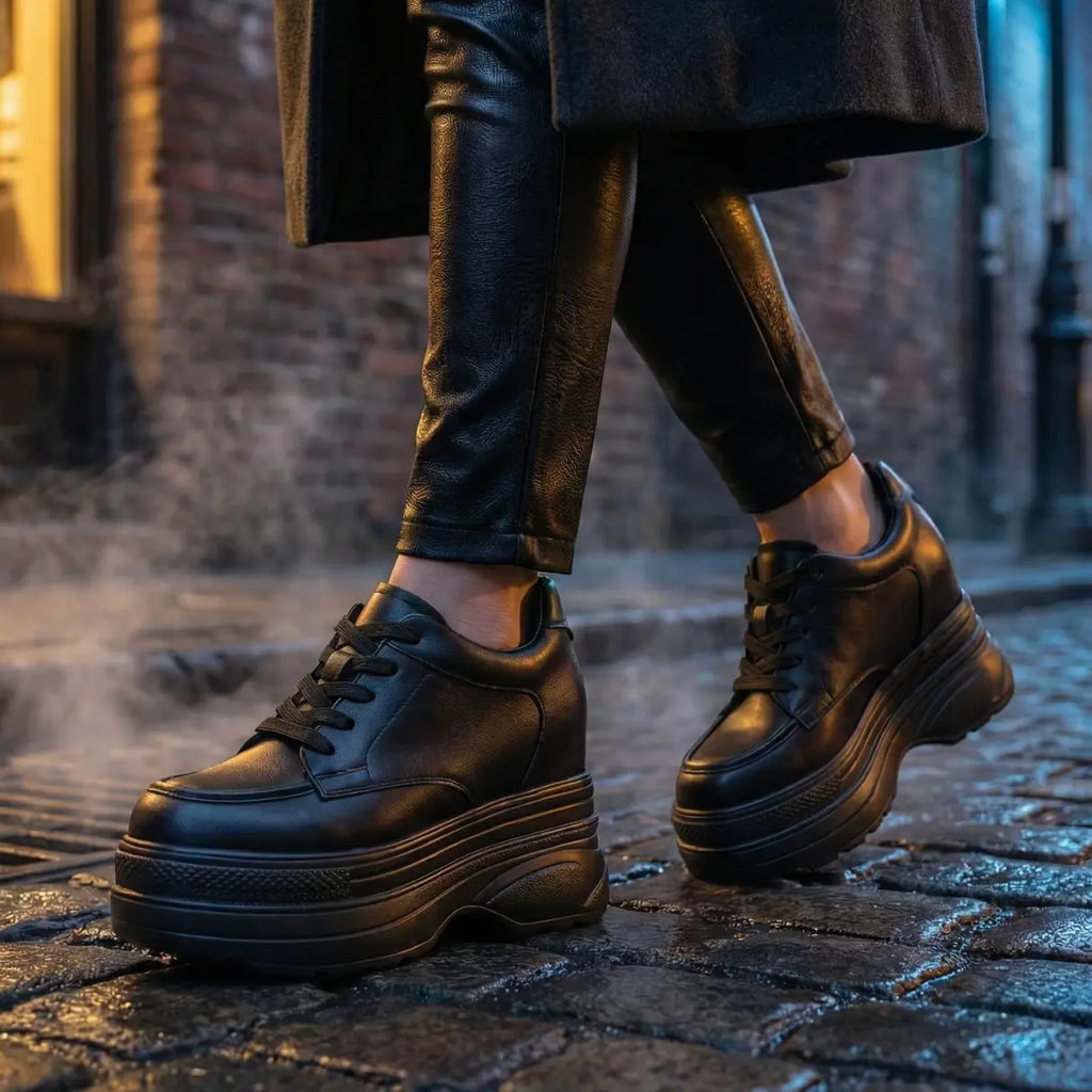 Estella Height Enhancing Heels With 12cm Platform Boost