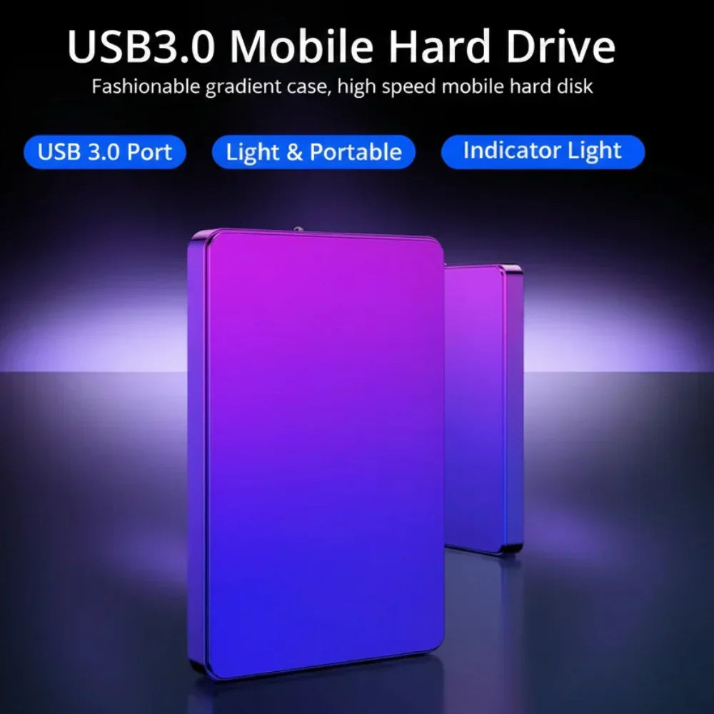 External Solid State Drive — USB 3.0 Interface, 6Gb/s Transfer Speed